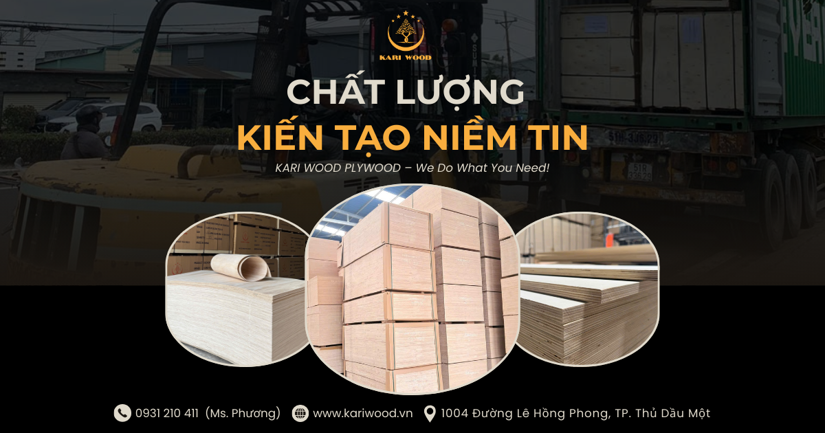 Mua Plywood, chọn Kari Wood Plywood