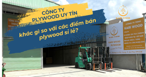 Công ty plywood uy tín khác gì so với các điểm bán plywood sỉ lẻ?