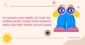 Plywood chịu nước có thật sự chống nước hoàn toàn không? Điều cần biết trước khi sử dụng